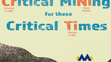 Critical mining for these critical times